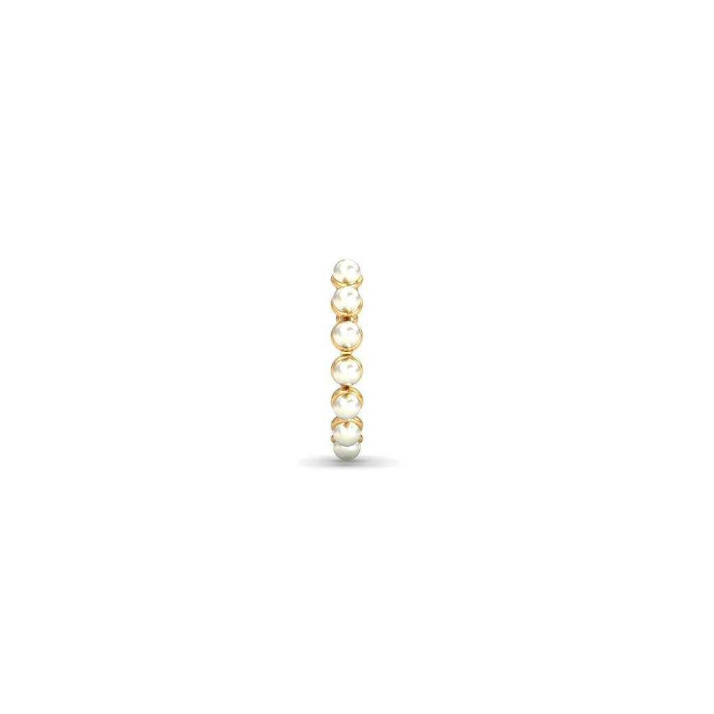 9K Yellow Gold Dream Pearl Screw Nosering (Non Pierced) : NP9194