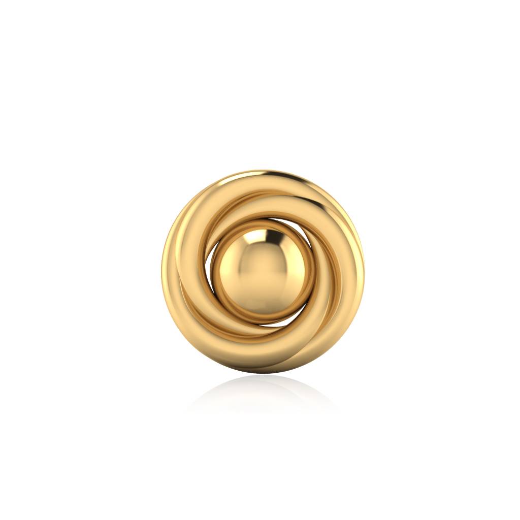 The Harper Gold Nose Pin : NS-0558YG