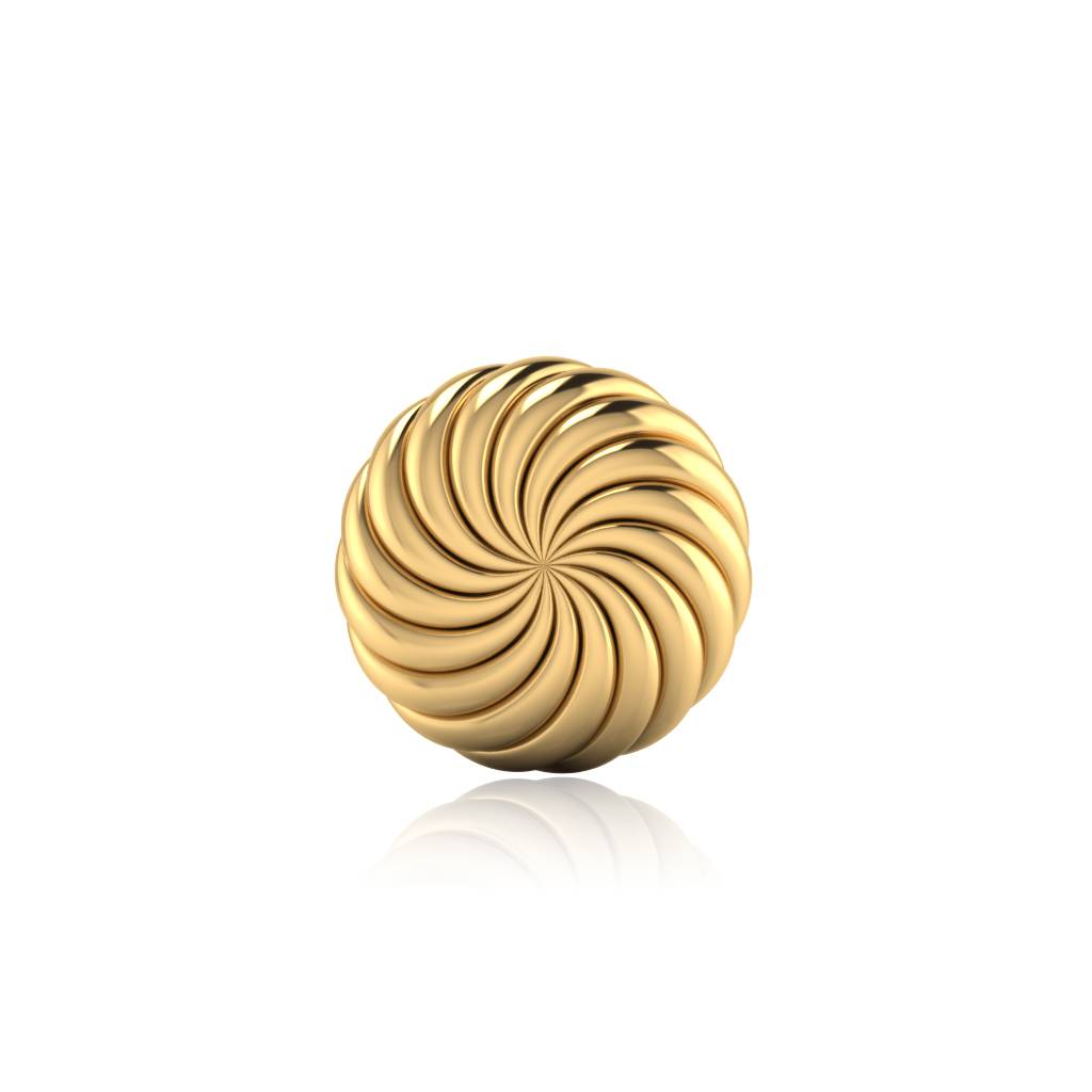 The Juniper Gold Nose Pin : NS-0559YG
