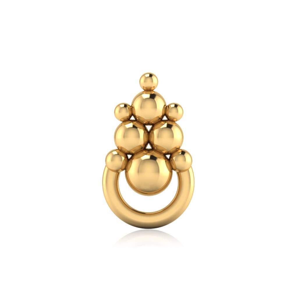 The Sophia Gold Nose Screw : NS-0693YG