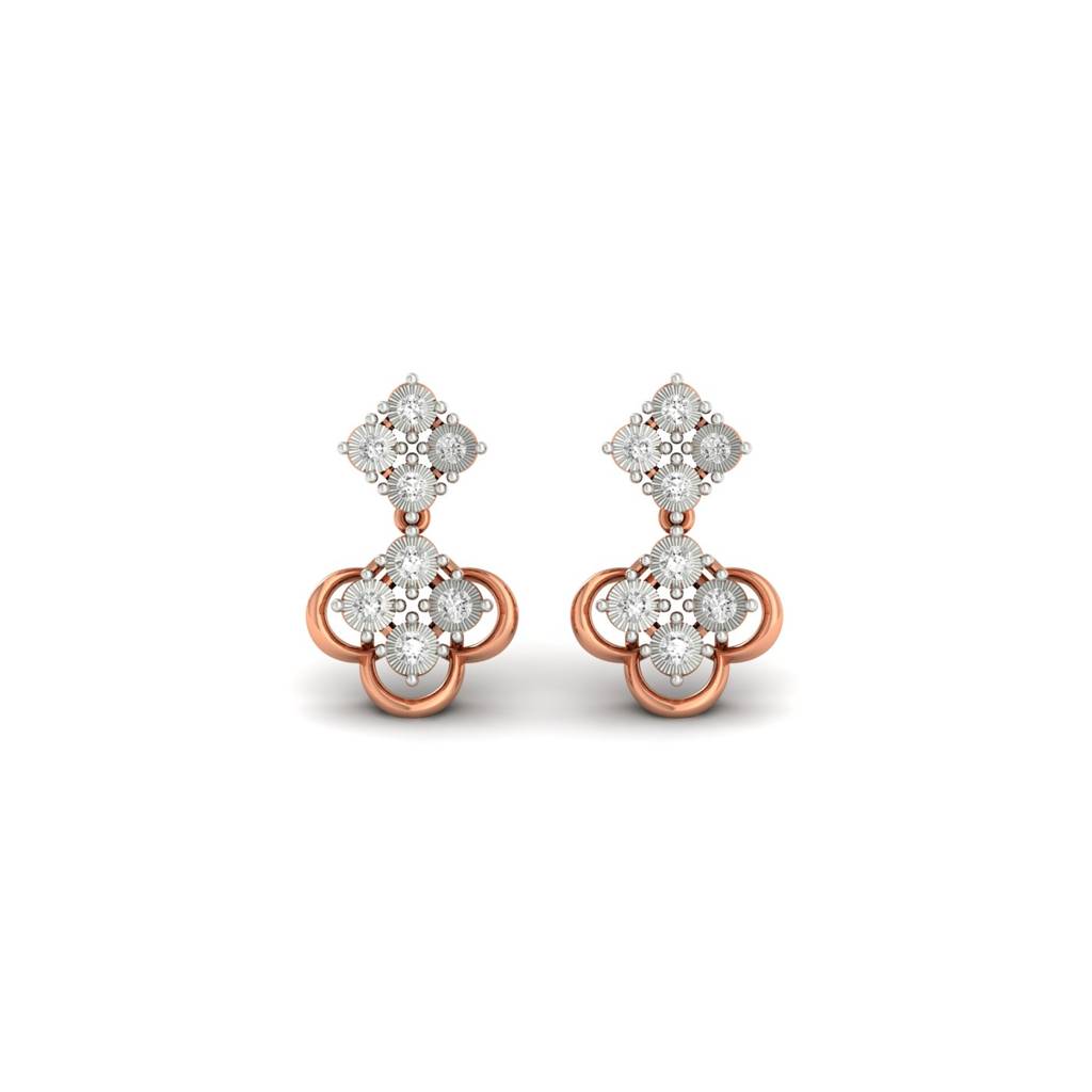 Dilara Diamond Stud Earrings : NS04021NE-M