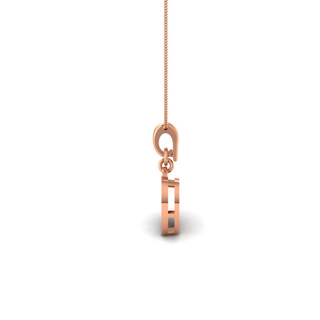 Heart Studded Diamond Pendant : O-1972-M