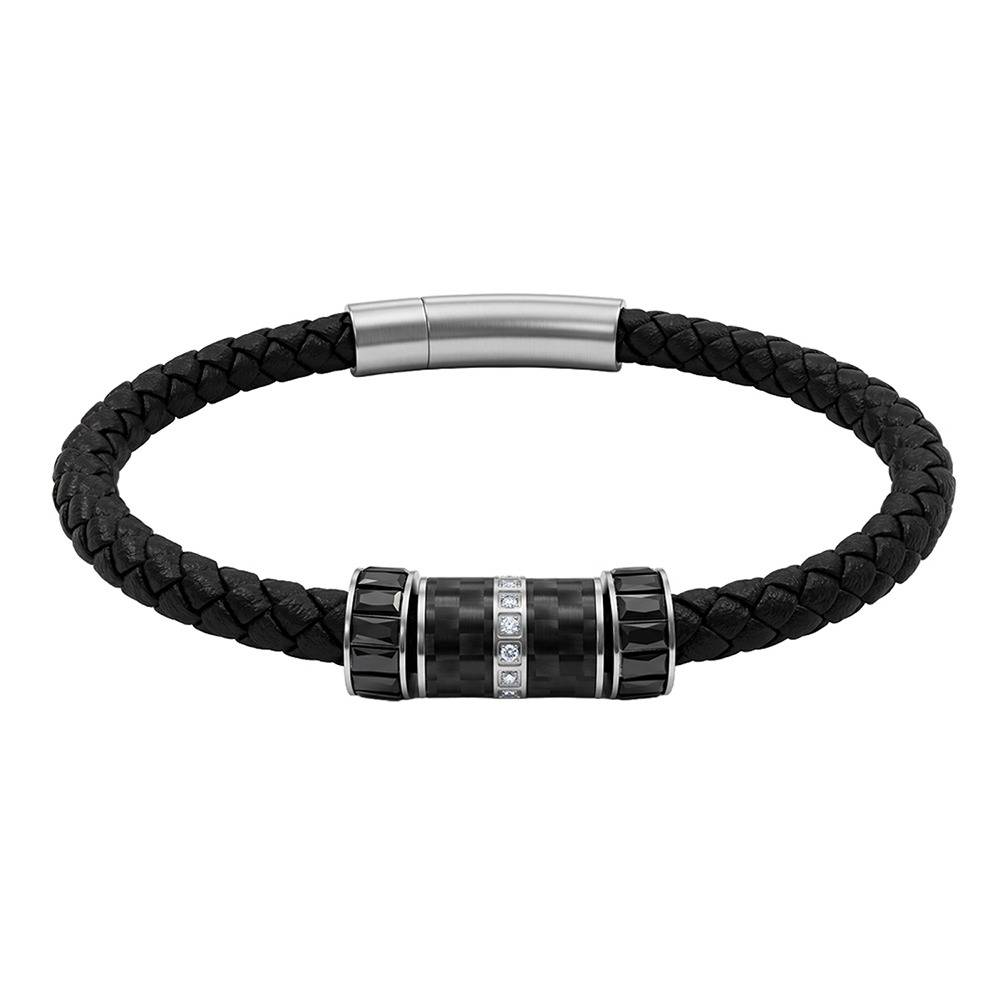Void Black Plated Bracelet For Men | Gifts For Men & Boys| Waterproof, Anti Tarnish, Skin Safe Jewellery : OMBR0133