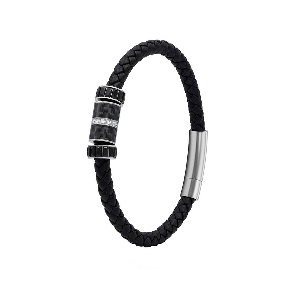 Void Black Plated Bracelet For Men | Gifts For Men & Boys| Waterproof, Anti Tarnish, Skin Safe Jewellery : OMBR0133