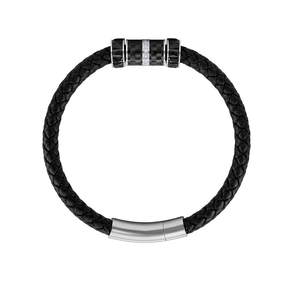 Void Black Plated Bracelet For Men | Gifts For Men & Boys| Waterproof, Anti Tarnish, Skin Safe Jewellery : OMBR0133