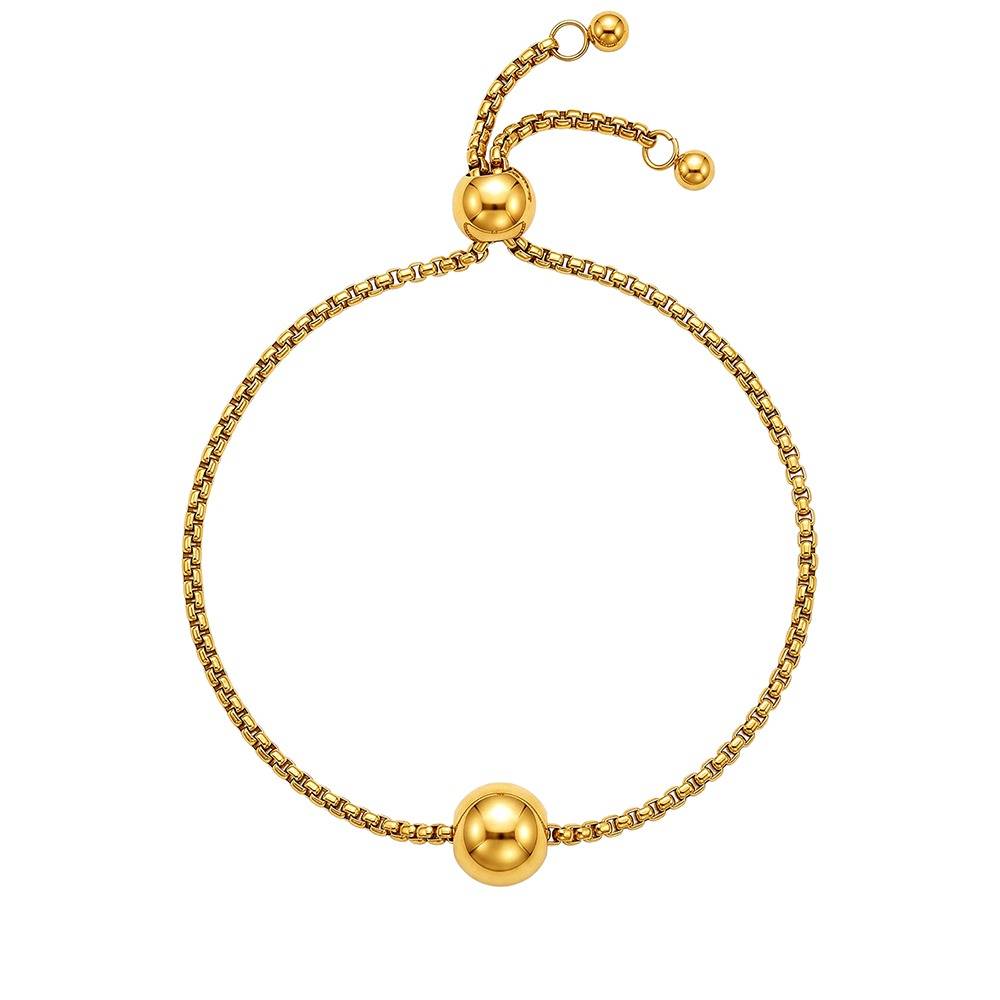 Orb Theory Gold Plated Bracelet |Gifts For Women & Girls| Waterproof, Anti Tarnish, Skin Safe Jewellery 18K Gold Ton : OMBR057