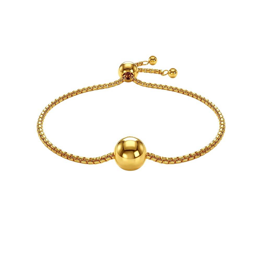 Orb Theory Gold Plated Bracelet |Gifts For Women & Girls| Waterproof, Anti Tarnish, Skin Safe Jewellery 18K Gold Ton : OMBR057