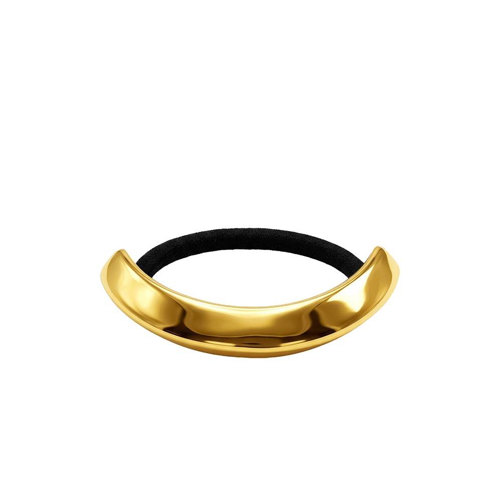 Liquid Melt Gold Plated Hair Band |Gifts For Women & Girls| Waterproof, Anti Tarnish, Skin Safe Jewellery 18K Gold To : OMHA02