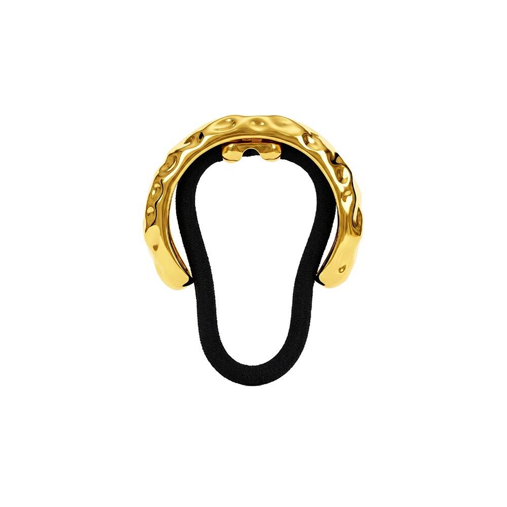 Aurum Syntax Gold Plated Hair Band |Gifts For Women & Girls| Waterproof, Anti Tarnish, Skin Safe Jewellery 18K Gold T : OMHA05