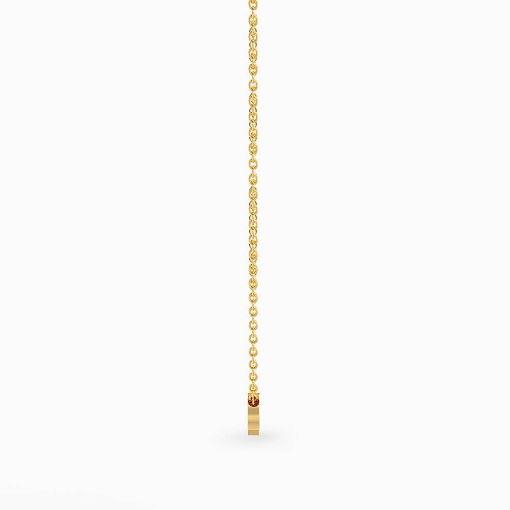 Heart Snap Detail Gold Plated Necklace |Gifts For Women & Girls| Waterproof, Anti Tarnish, Skin Safe Jewellery 18K G : OMNE051