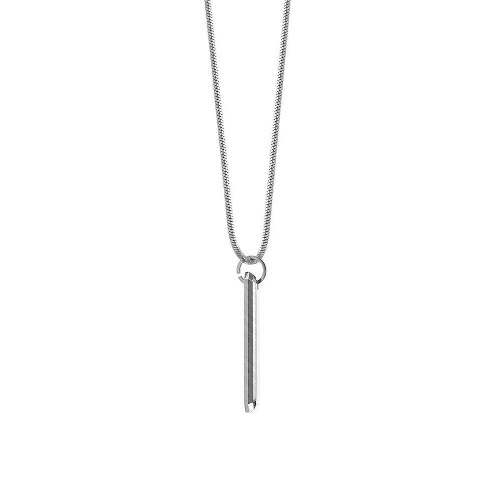 No Ceilings Rhodium Plated Pendant With Chain For Men | Gifts For Men & Boys| Waterproof, Anti Tarnish, Skin Safe Je : OMPD060