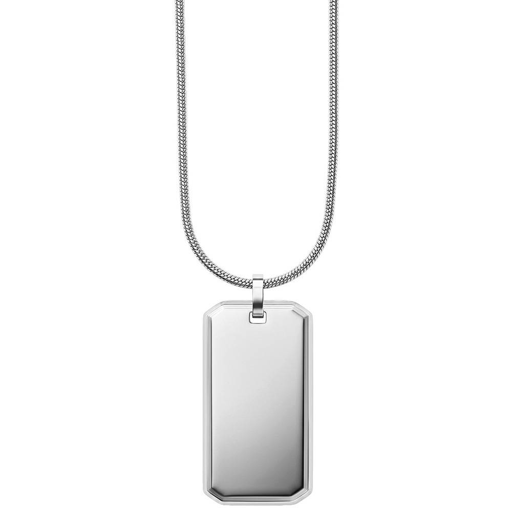 No Ceilings Rhodium Plated Pendant With Chain For Men | Gifts For Men & Boys| Waterproof, Anti Tarnish, Skin Safe Je : OMPD060