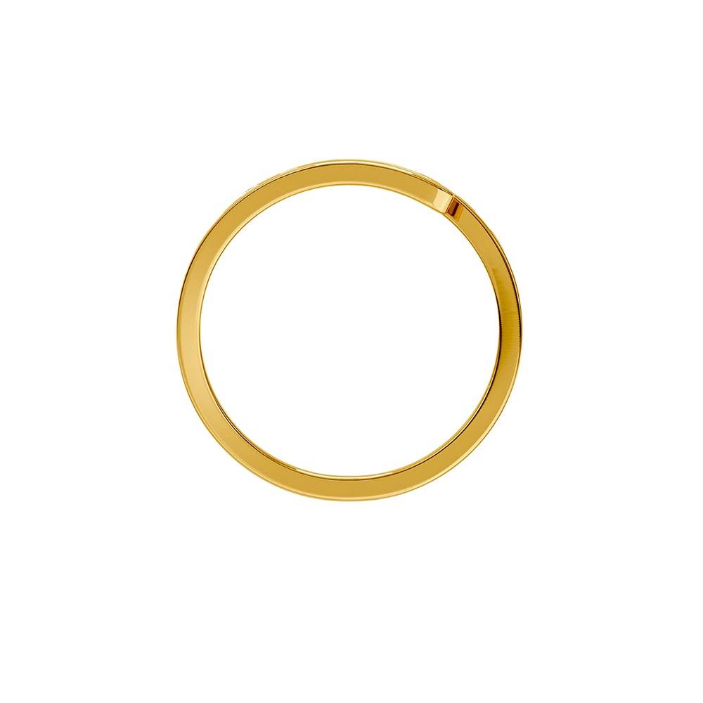 Classic Edit Gold Plated Ring | Gifts For Women & Girls| Waterproof, Anti Tarnish, Skin Safe Jewellery 18K Gold Tone  : OMR017