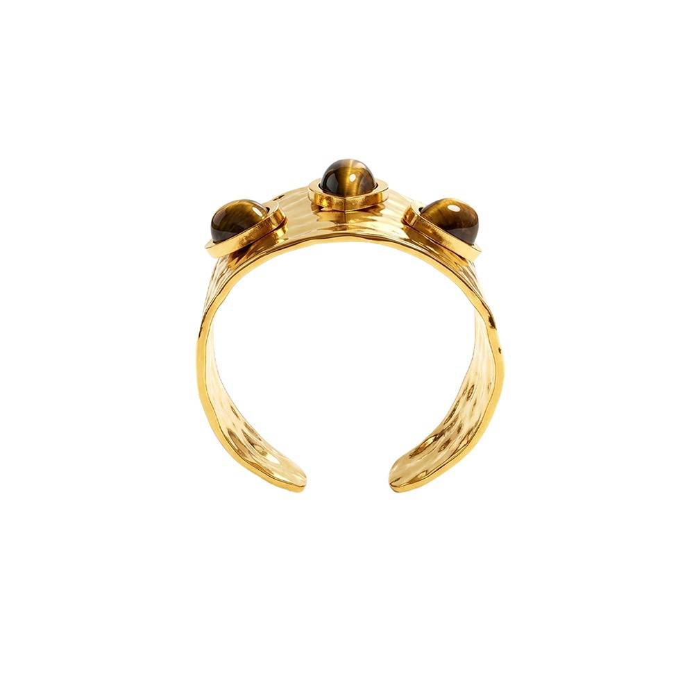 Hot Melt Gold Plated Ring (Size 14) |Gifts For Women & Girls| Waterproof, Anti Tarnish, Skin Safe Jewellery 18K Gold  : OMR070