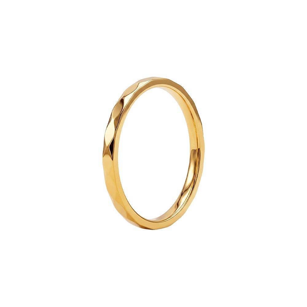 Low Key Op Gold Plated Ring For Men (Size 21) | Gifts For Men & Boys| Waterproof, Anti Tarnish, Skin Safe Jewellery 1 : OMR091