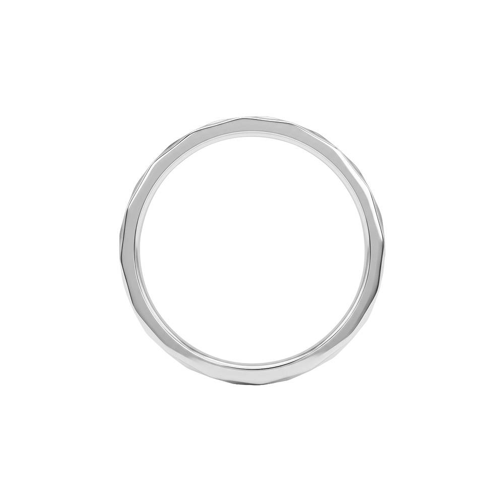 Ironclad Rhodium Plated Ring For Men (Size 20) | Gifts For Men & Boys| Waterproof, Anti Tarnish, Skin Safe Jewellery : OMR092