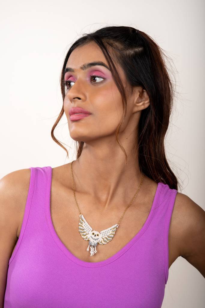 Owl Necklace : NECKJJ010