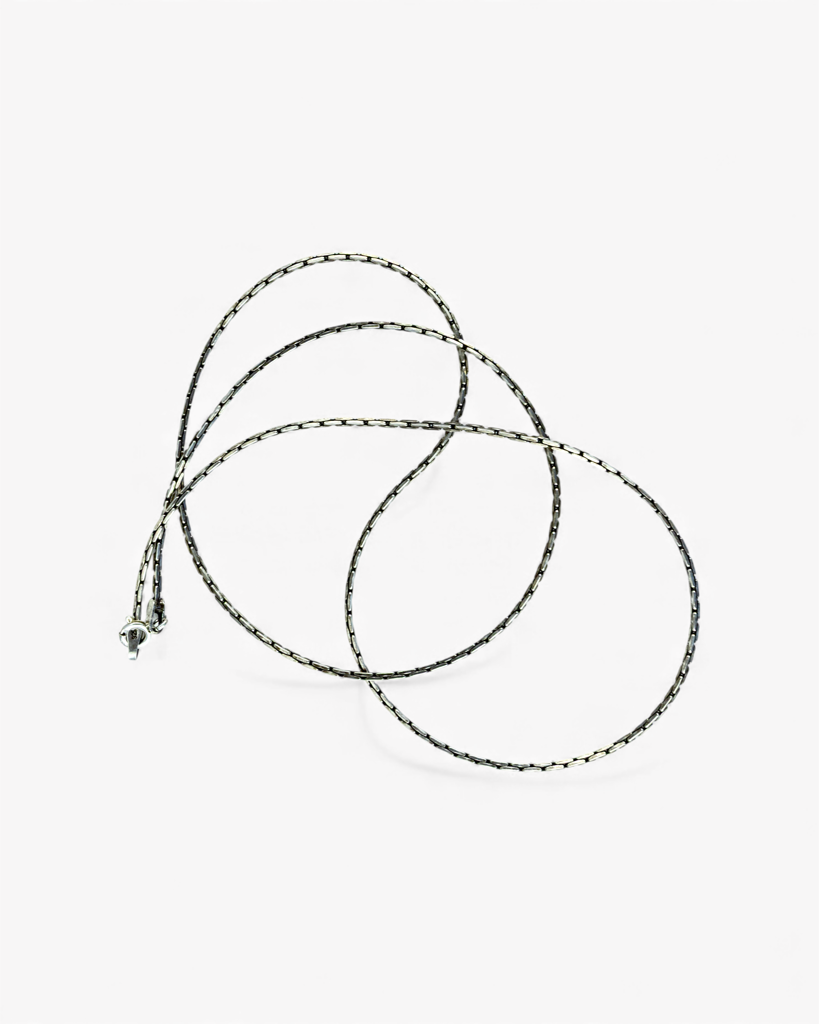 Men'S Minimalist Oxidized Venetian Chain : P-CHAIN7