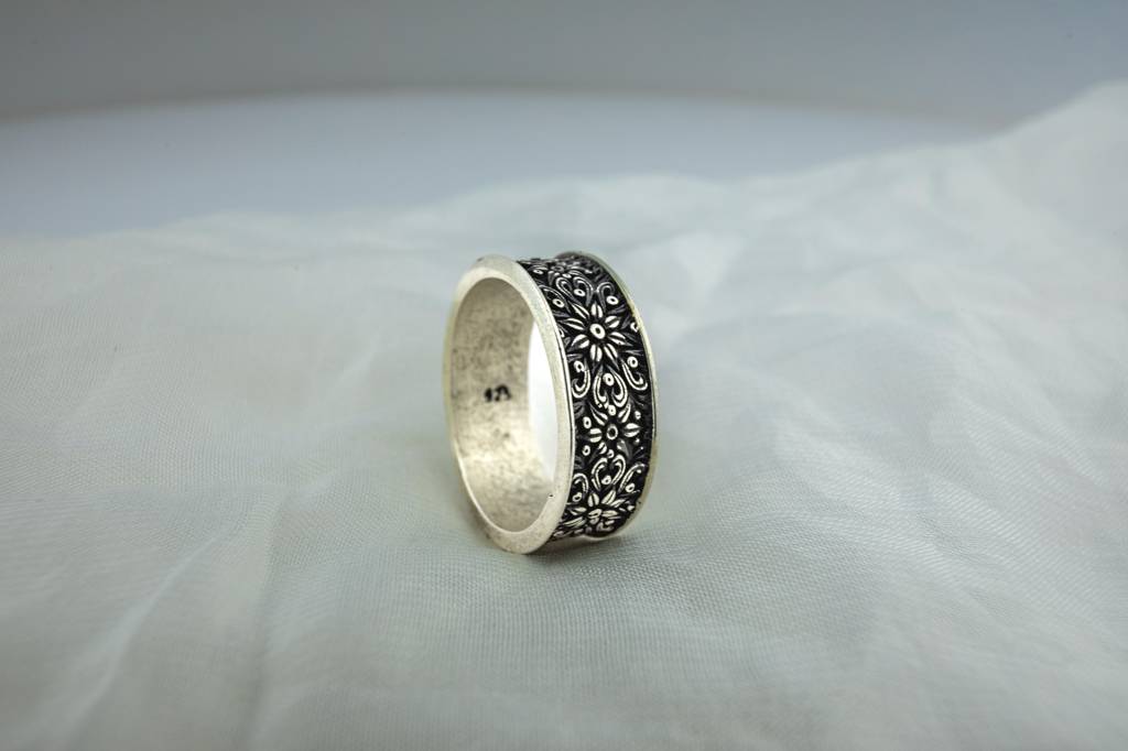 Zavya Pure Elegance Rhodium-Plated 925 Sterling Silver Men'S