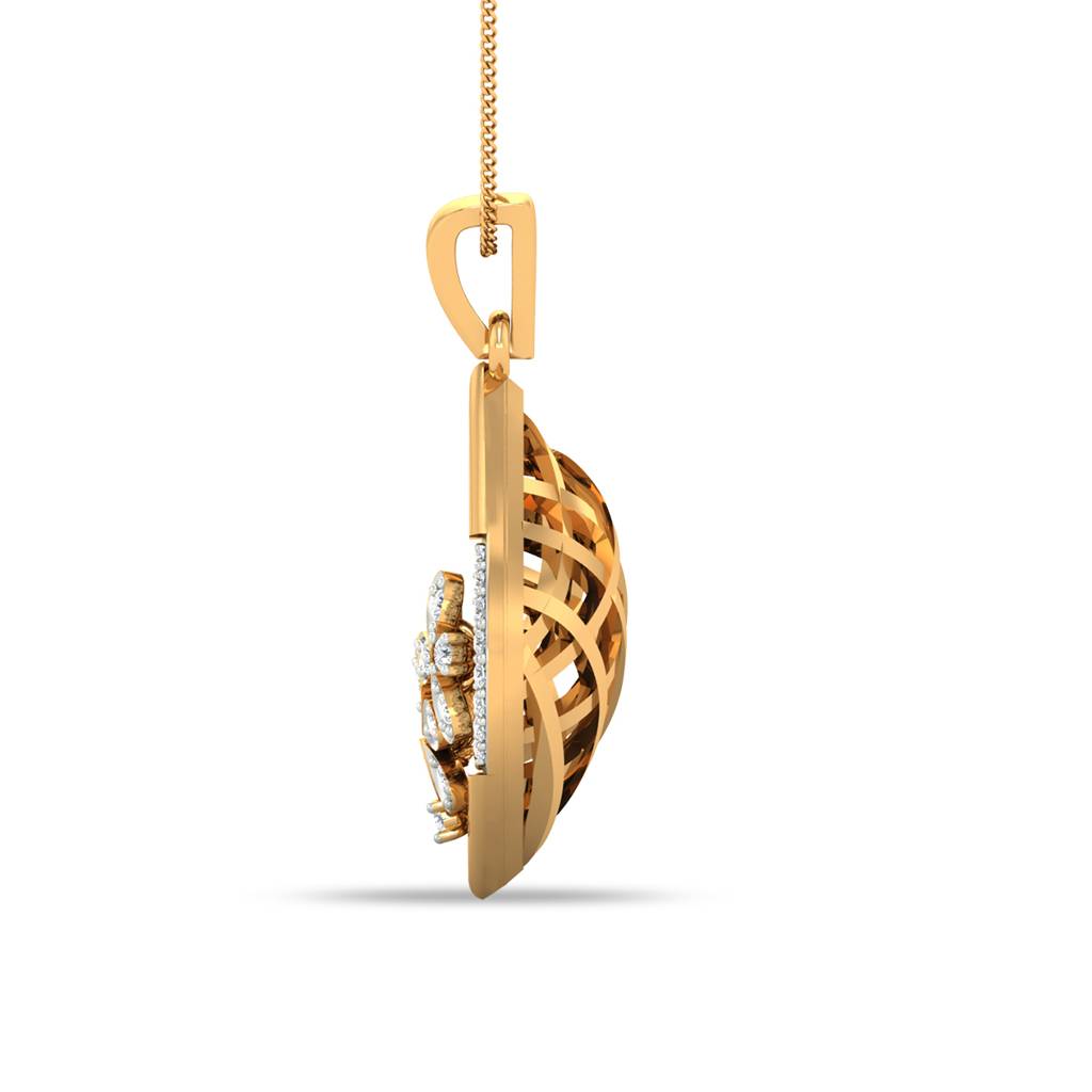 Georgia Bedazzling Lattice Pendant (Without Chain) : PD-M00607