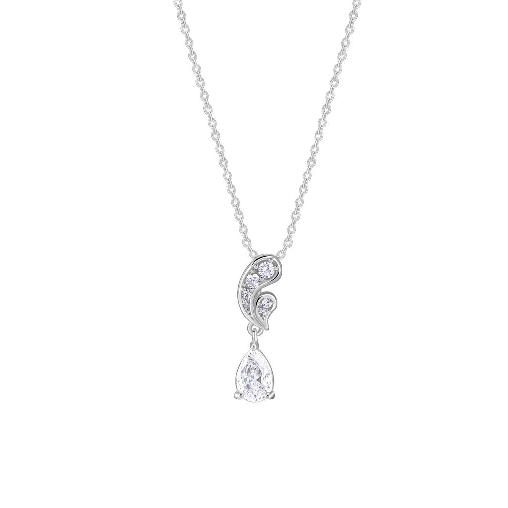 925 Silver Springs Necklace|Necklace To Gift Women & Girls | With Certificate Of Authenticity And 925 Stamp | 6 Mont : PD03071