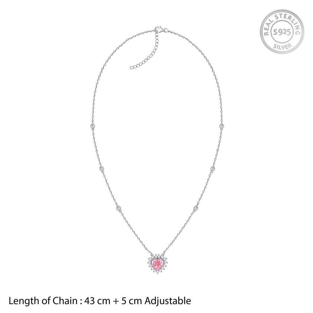 925 Silver Heart Of Light Set Of 4| Gifts For Women And Girls : PD03204ER03451BR01463