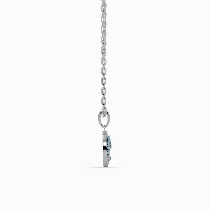 925 Silver Amphitrite Pendant With Link Chain|Necklace To Gift Women & Girls | With Certificate Of Authenticity And  : PD03846