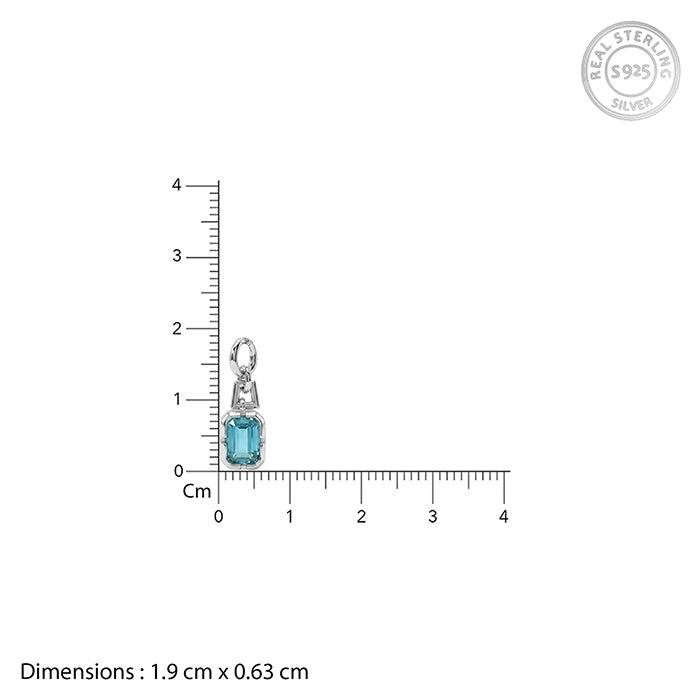 925 Silver Thoosa Pendant With Link Chain|Necklace To Gift Women & Girls | With Certificate Of Authenticity And 925  : PD03850