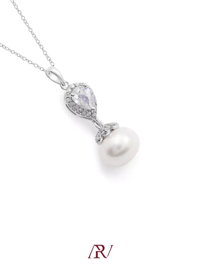 Pearl Dewdrop Necklace : ARV-NK-030