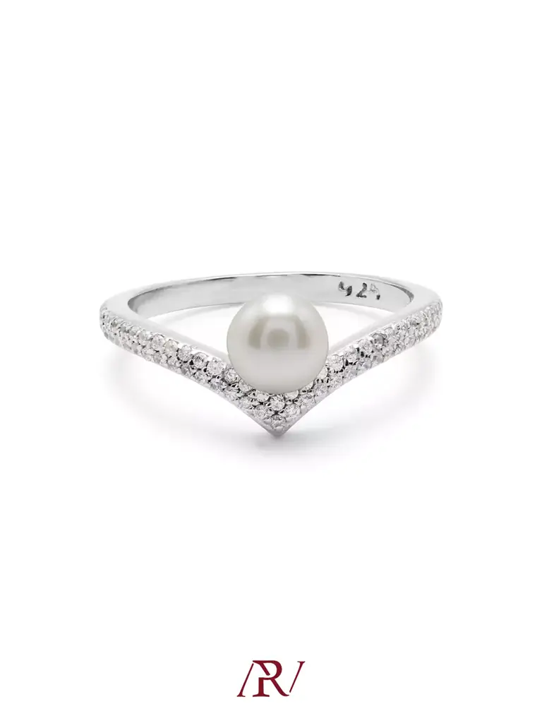 Pearl V Ring : ARV-RI-042