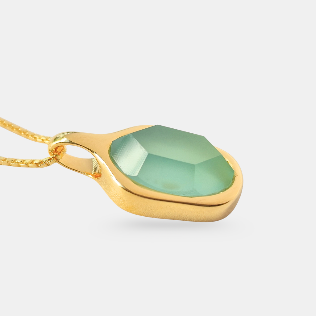 Odyssey Gemstone Detachable Pendant : PD-OD02-YG-AQB