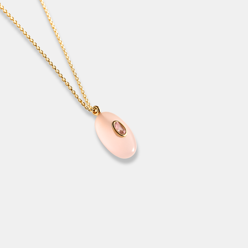 The Pendant Of First Light : PD-FL11-YG-PNK