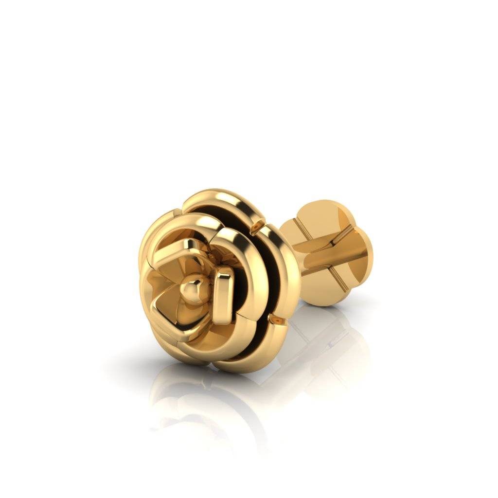 The Veera Gold Nose Screw : NS-0260YG