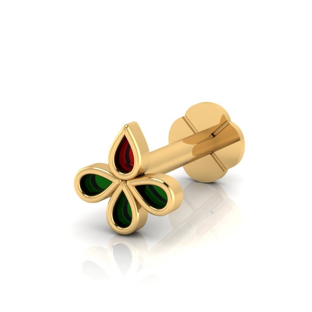 The Rainey Gold Nose Screw : NS-0649YG