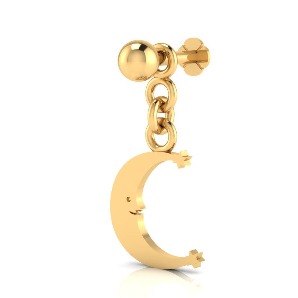 The Kitten Gold Nose Screw : NS-0674YG