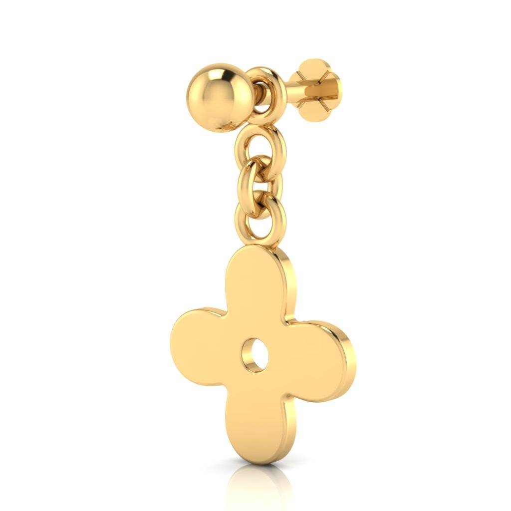 The Smile Gold Nose Screw : NS-0675YG