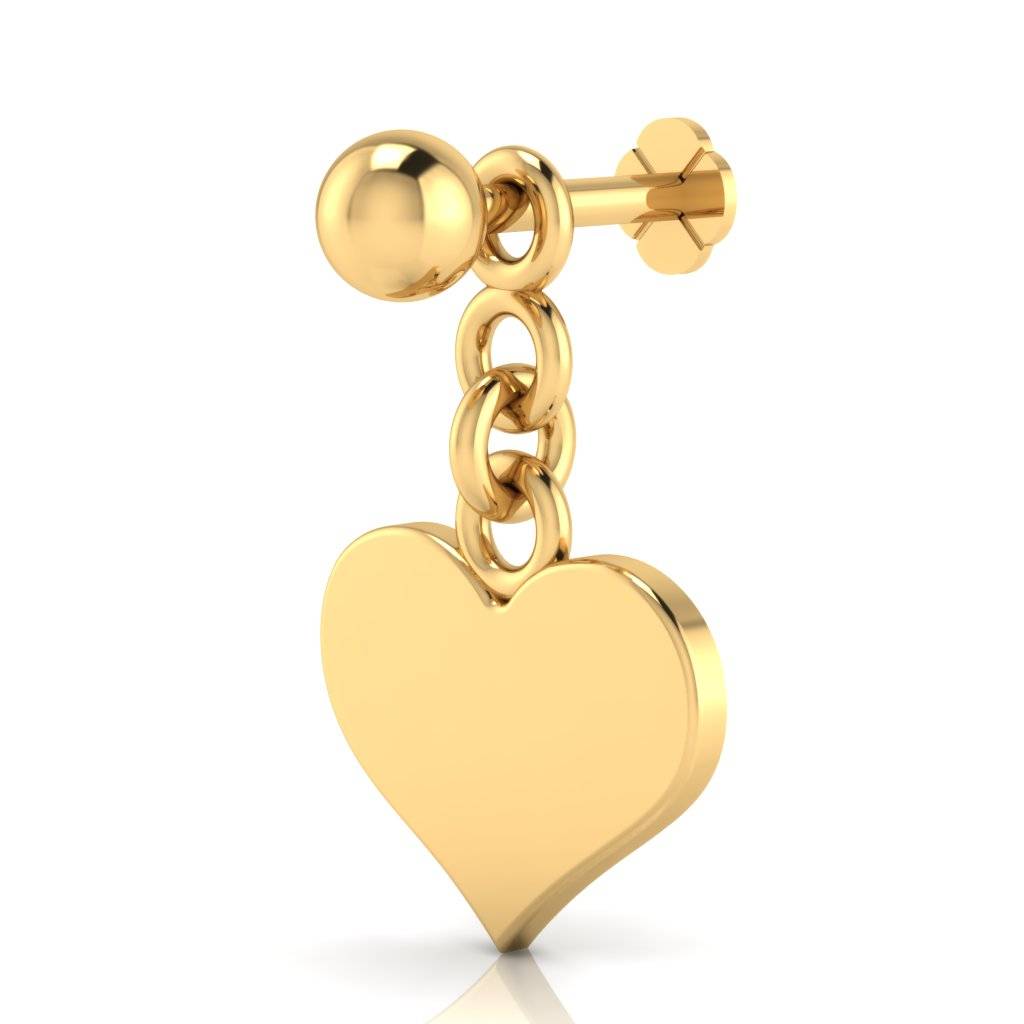 The Passion Gold Nose Screw : NS-0676YG