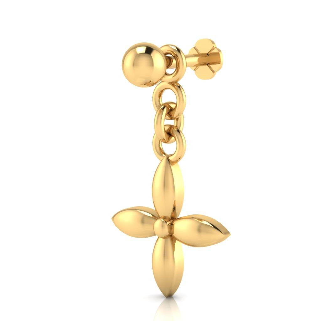 The Marshmallow Gold Nose Screw : NS-0677YG