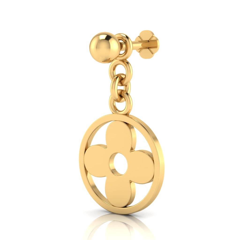 The Ginger Gold Nose Screw : NS-0680YG