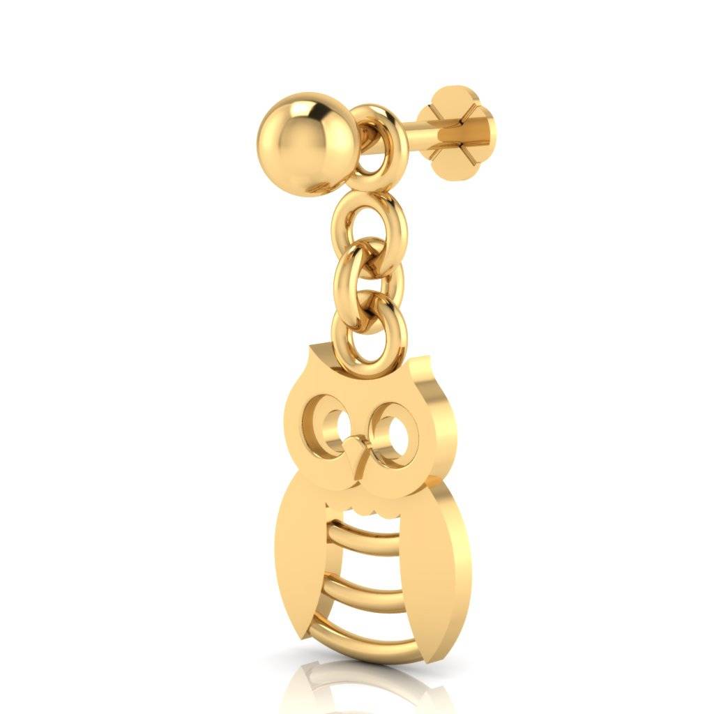 The Noah Gold Nose Screw : NS-0682YG