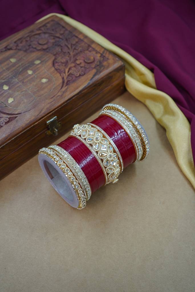 Bridal Punjabi Chuda Set : HJ-16