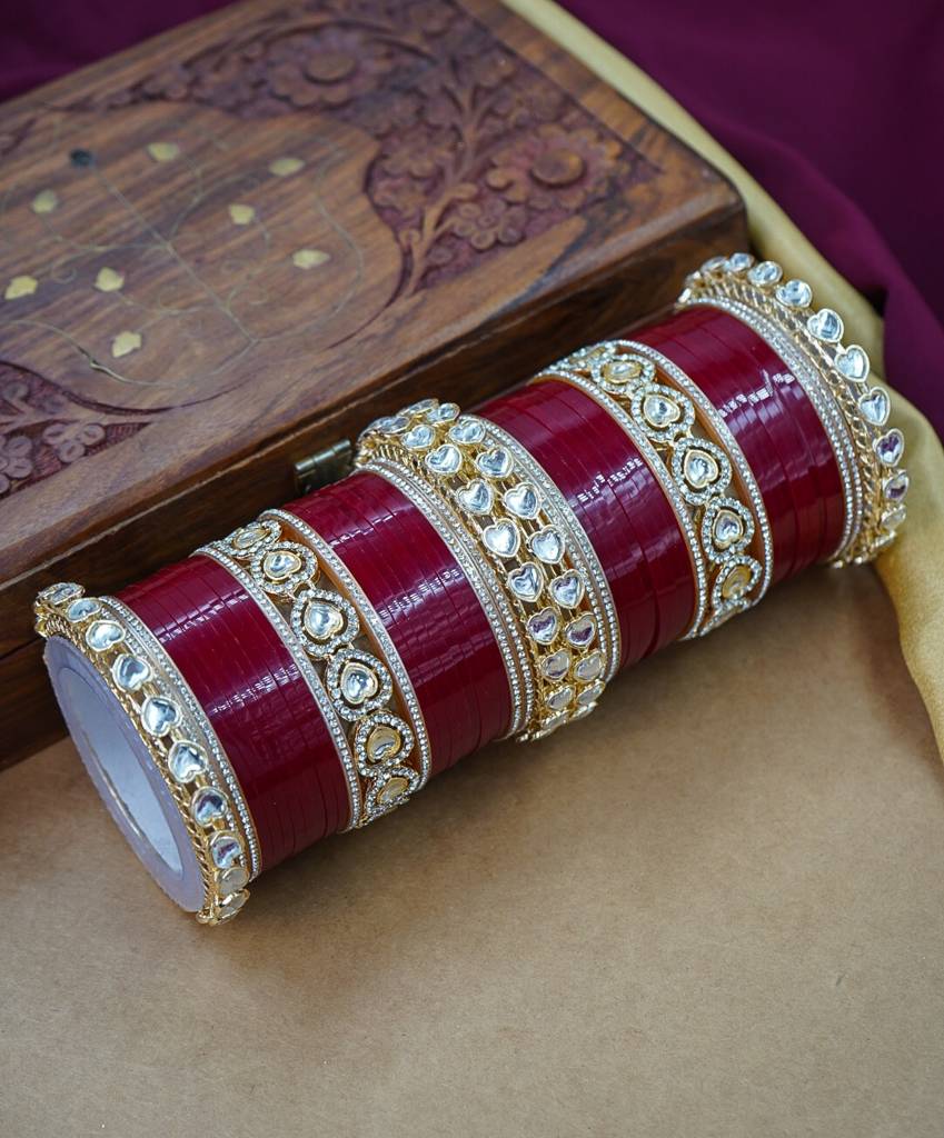 Premium Trending Punjabi Wedding Chuda : HJ-15