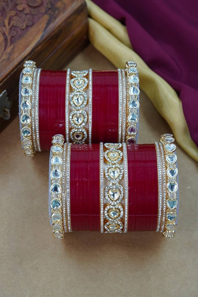 Premium Trending Punjabi Wedding Chuda : HJ-15