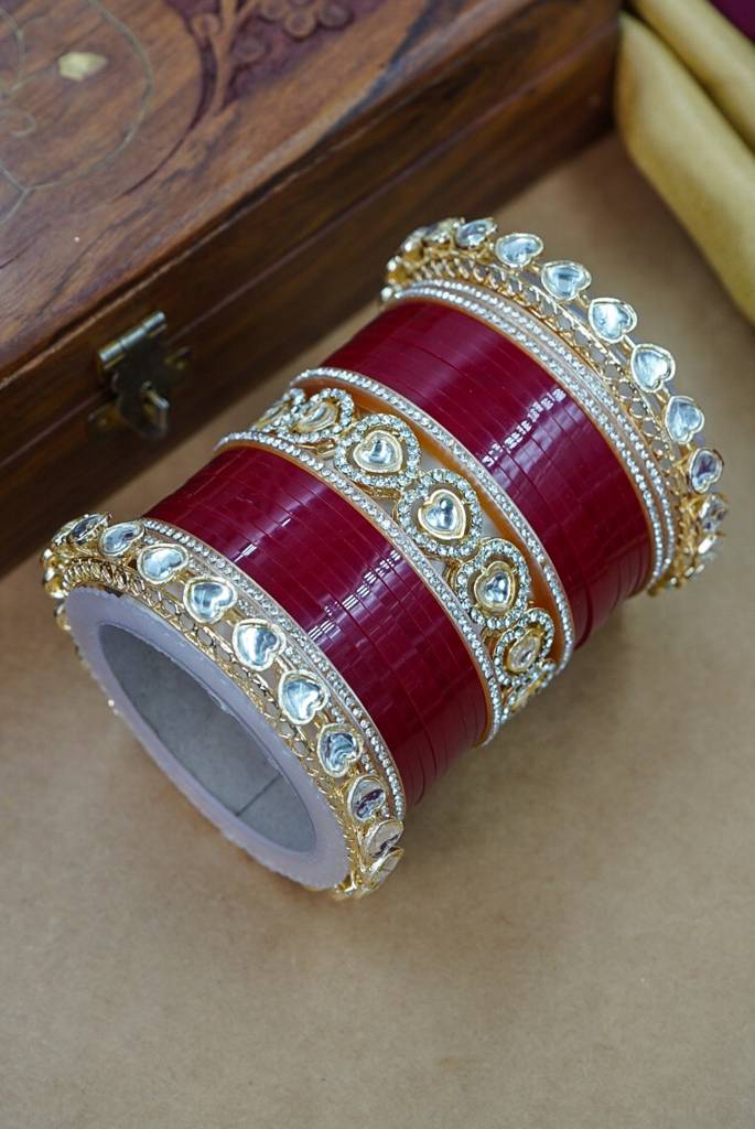 Premium Trending Punjabi Wedding Chuda : HJ-15
