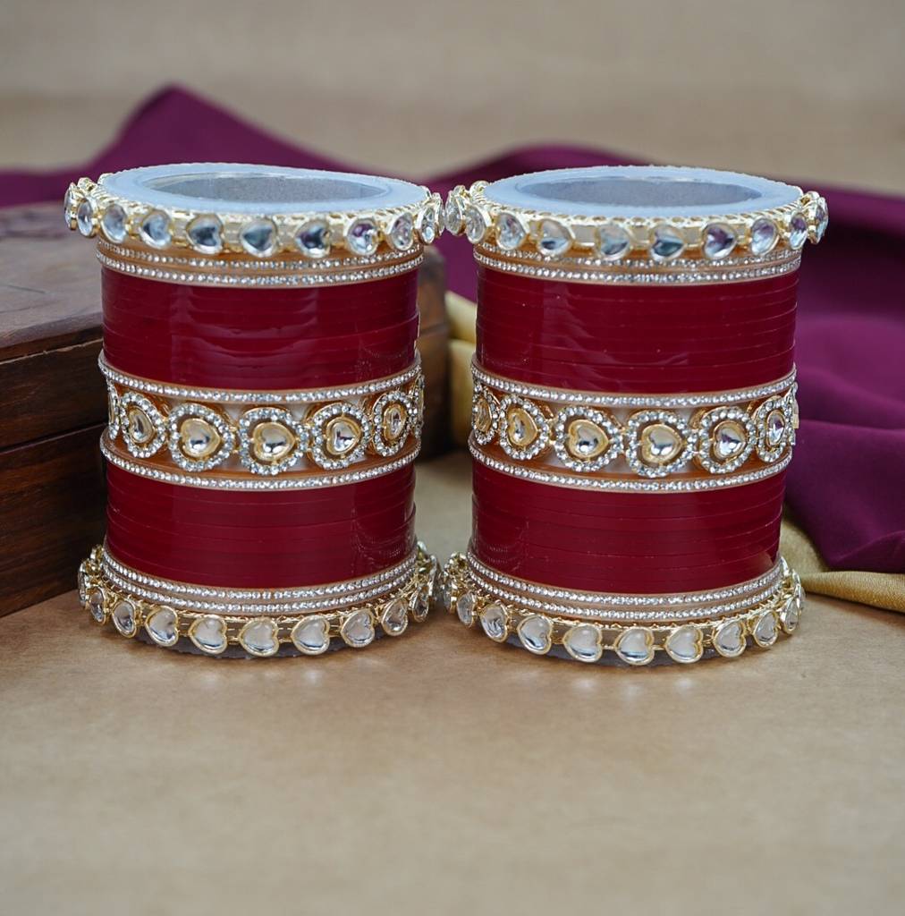 Premium Trending Punjabi Wedding Chuda : HJ-15