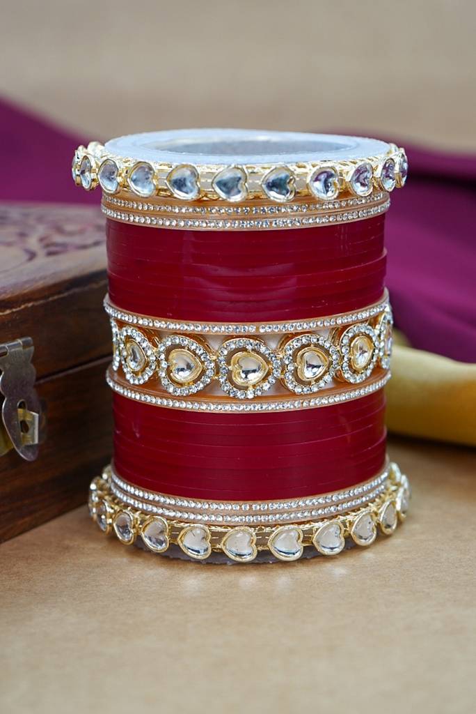 Premium Trending Punjabi Wedding Chuda : HJ-15