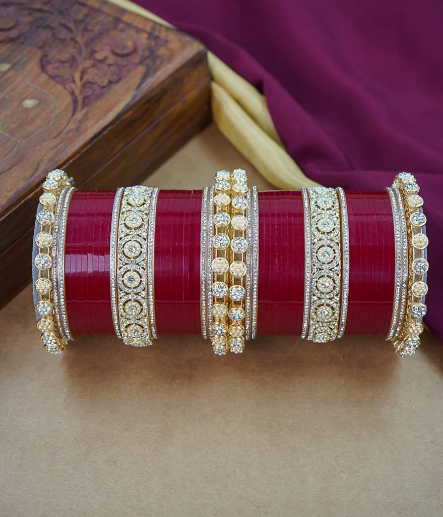 Designer Punjabi Chuda For Brides : HJ-13