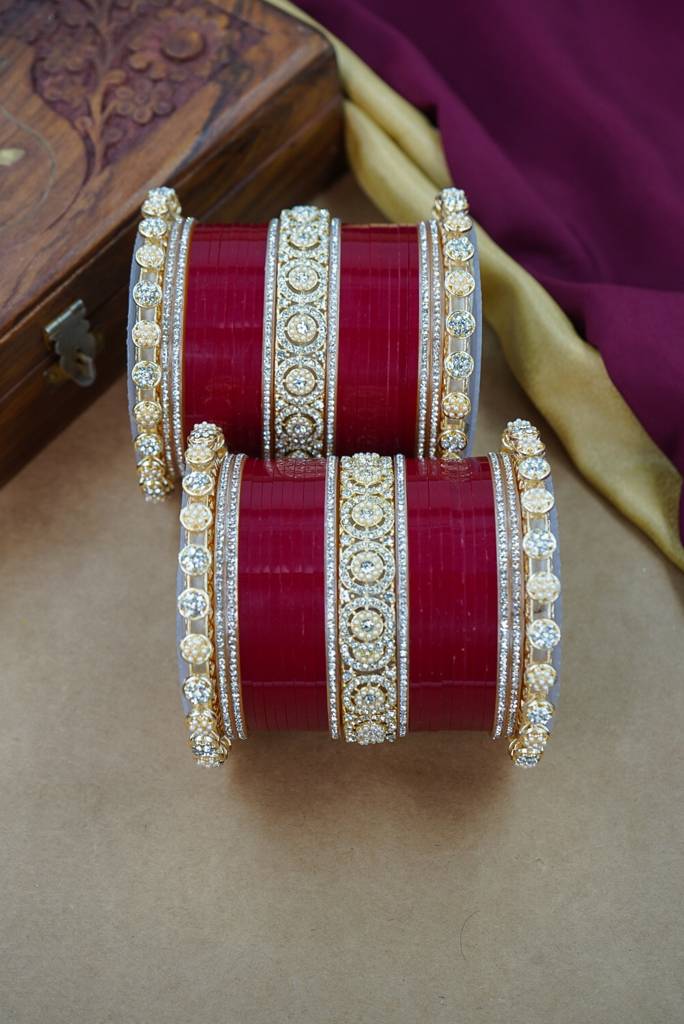 Designer Punjabi Chuda For Brides : HJ-13