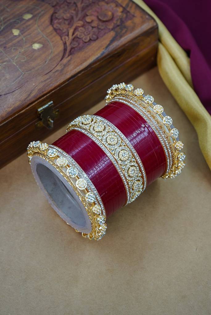 Designer Punjabi Chuda For Brides : HJ-13