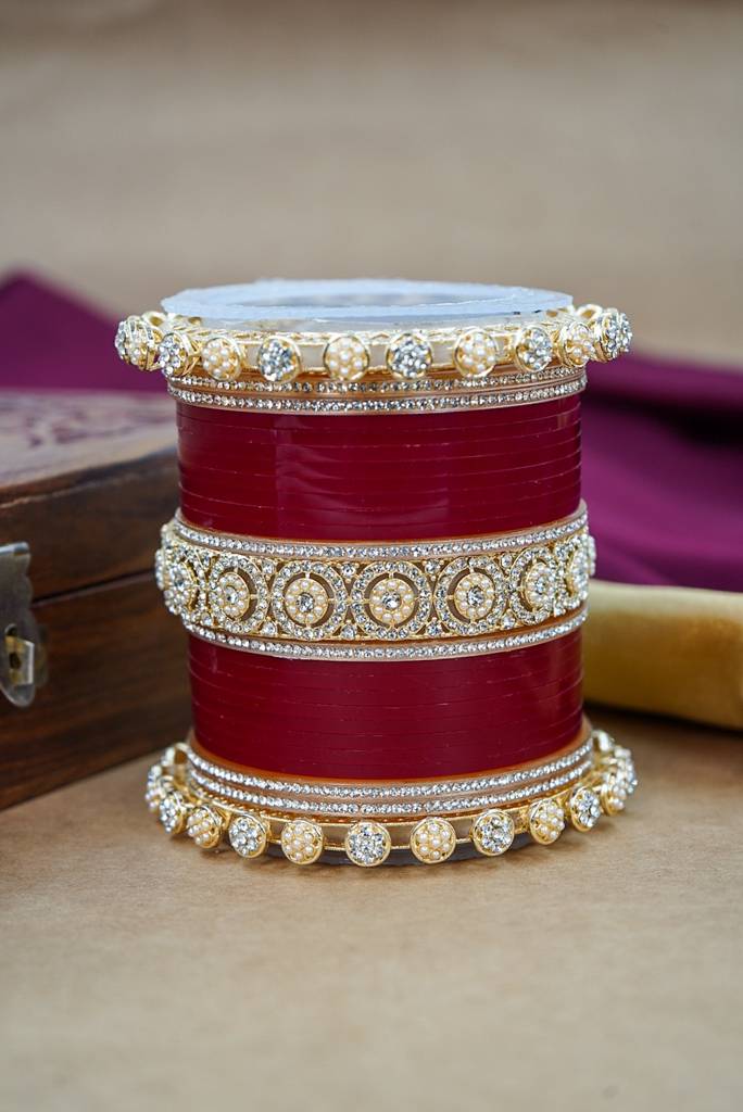 Designer Punjabi Chuda For Brides : HJ-13